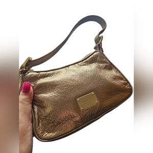 Kors metallic shoulder bag.